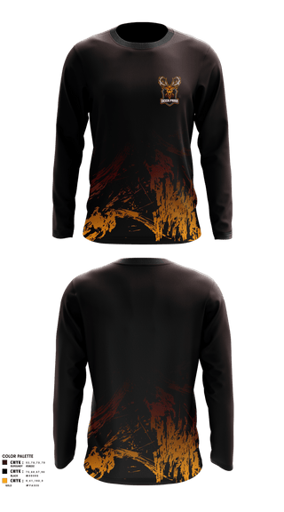 Long Sleeve Performance Shirt, Deer park bucks, Men's Basketball, Teamtime, Team time, sublimation, custom sports apparel, team uniforms, spirit wear, spiritwear, sports uniforms, custom shirts, team store, custom team store, fundraiser sports, apparel fundraiser