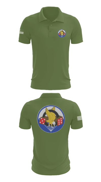 506th PIR 79913322 Short Sleeve Performance Polo - 47