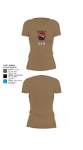 CLB 12 6808252 Women's Short Sleeve V-neck Shirt - 4