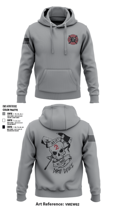 386th ECES/CEF 44039063 Hoodie - 5