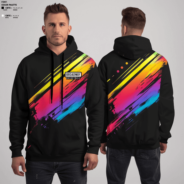 Hoodie, BROADWAY, Men's Volleyball, Teamtime, Team time, sublimation, custom sports apparel, team uniforms, spirit wear, spiritwear, sports uniforms, custom shirts, team store, custom team store, fundraiser sports, apparel fundraiser