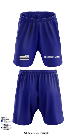 Athletic Shorts With Pockets, AIRSTATION MIAMI, , Teamtime, Team time, sublimation, custom sports apparel, team uniforms, spirit wear, spiritwear, sports uniforms, custom shirts, team store, custom team store, fundraiser sports, apparel fundraiser