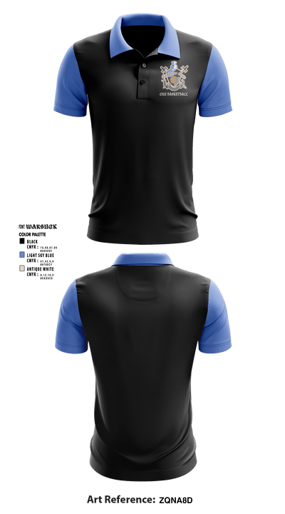 Crusaders 15711756 Short Sleeve Performance Polo - 1