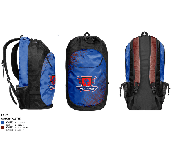 Gear Bag, Niles Middle School Soccer, Men's Soccer, Teamtime, Team time, sublimation, custom sports apparel, team uniforms, spirit wear, spiritwear, sports uniforms, custom shirts, team store, custom team store, fundraiser sports, apparel fundraiser