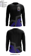 Ninjas 18629582 Long Sleeve Performance Shirt - 1