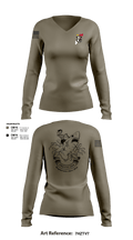 JSOTF-SOM FWD TAC 87386049 Women's Long Sleeve V-neck Shirt - 3