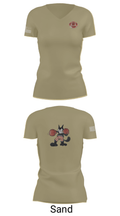 Station 17 90586189 Women's Short Sleeve V-neck Shirt - 88