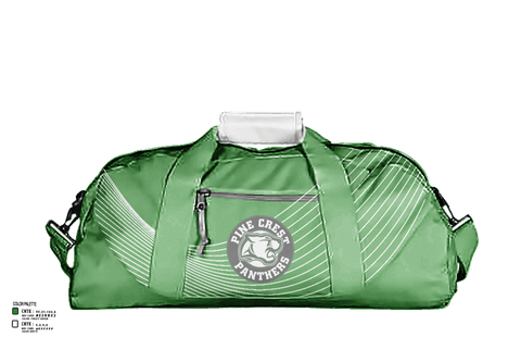 Duffle Bag, Pine Crest School (Upper School) Volleyball, Women's Volleyball, Teamtime, Team time, sublimation, custom sports apparel, team uniforms, spirit wear, spiritwear, sports uniforms, custom shirts, team store, custom team store, fundraiser sports, apparel fundraiser