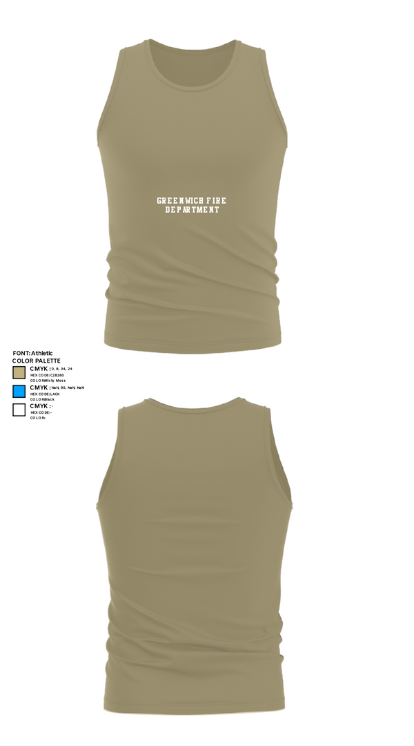 Tank Top, Greenwich Fire Department, Fire Department, Teamtime, Team time, sublimation, custom sports apparel, team uniforms, spirit wear, spiritwear, sports uniforms, custom shirts, team store, custom team store, fundraiser sports, apparel fundraiser
