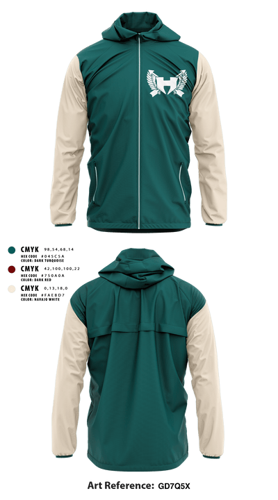 Flores Running Club 14680284 Windbreaker - 1