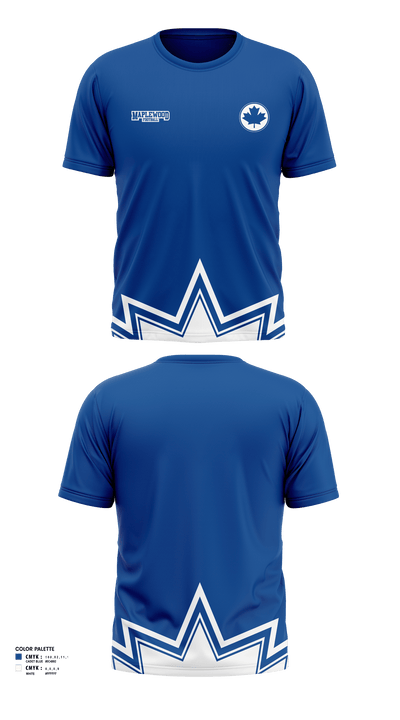 MAPLEWOOD FOOTBALL 88193662 Short Sleeve Performance Shirt - 9