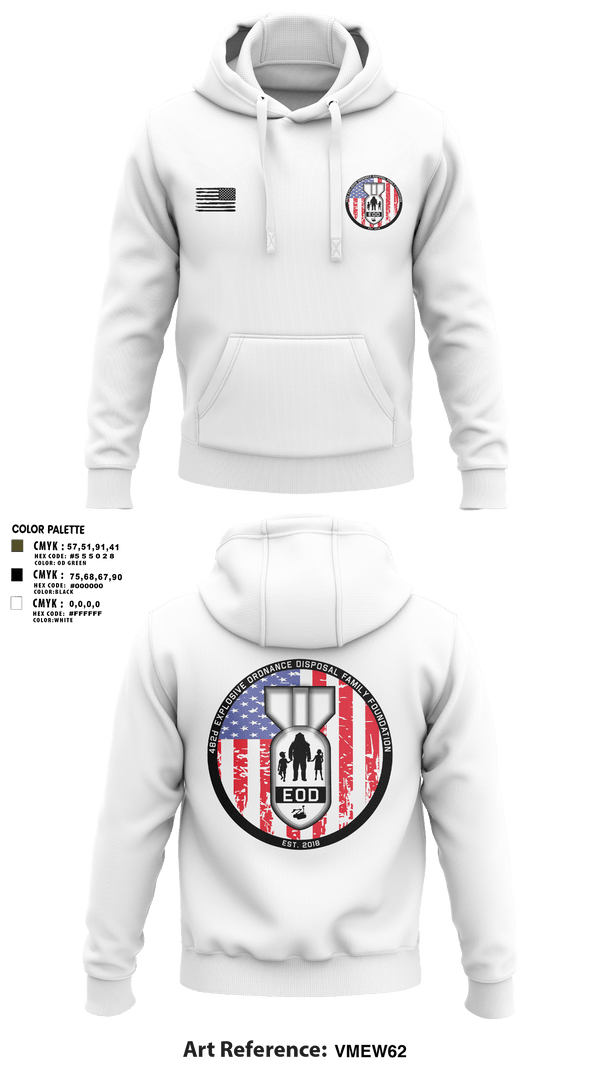 Hoodie, 482nd EOD, Air Force, Teamtime, Team time, sublimation, custom sports apparel, team uniforms, spirit wear, spiritwear, sports uniforms, custom shirts, team store, custom team store, fundraiser sports, apparel fundraiser