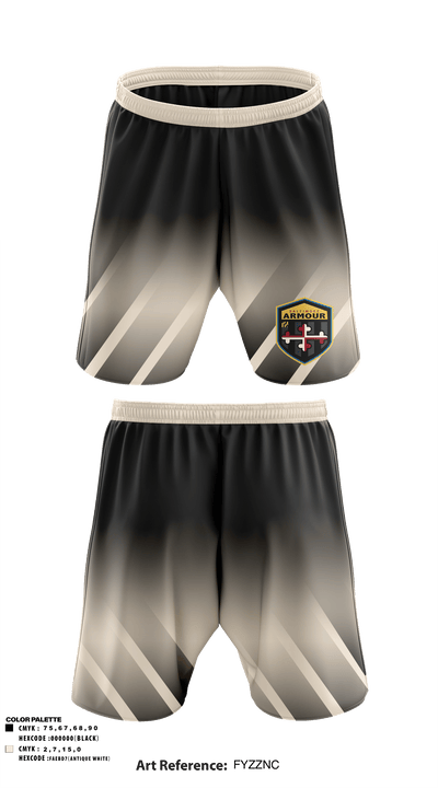 Baltimore Amour 67880429 Athletic Shorts With Pockets - 1