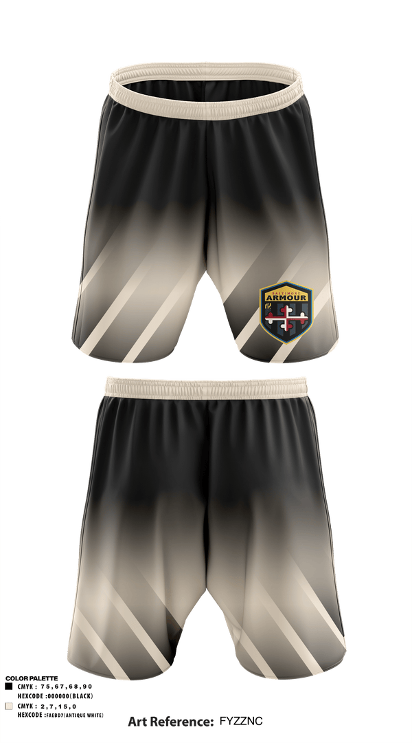 Athletic Shorts With Pockets, Baltimore Amour, Men's Soccer, Teamtime, Team time, sublimation, custom sports apparel, team uniforms, spirit wear, spiritwear, sports uniforms, custom shirts, team store, custom team store, fundraiser sports, apparel fundraiser