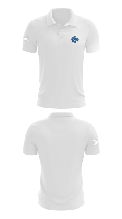 Goddard High School Volleyball 70609969 Short Sleeve Performance Polo - 9
