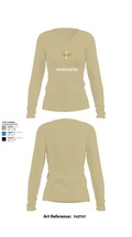 Investigator 95146404 Women's Long Sleeve V-neck Shirt - 82