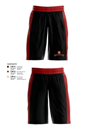 Mens Basketball Shorts, Riverton, Men's Basketball, Teamtime, Team time, sublimation, custom sports apparel, team uniforms, spirit wear, spiritwear, sports uniforms, custom shirts, team store, custom team store, fundraiser sports, apparel fundraiser