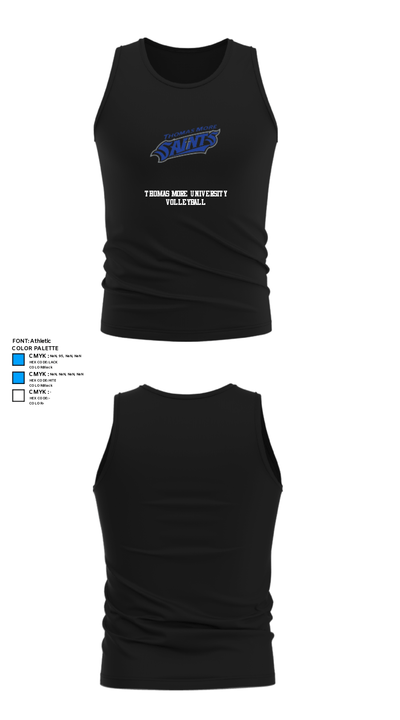 Thomas More University Volleyball 52444682 Tank Top - 32