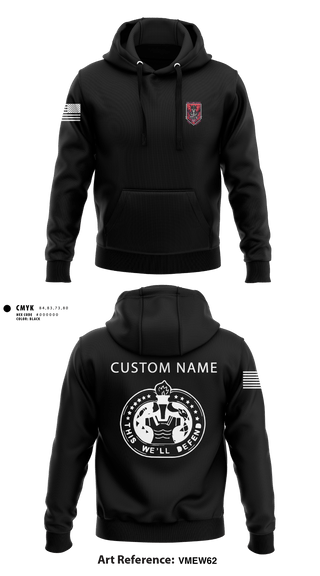 Hoodie, D Co 2-13th AVN REGT, Army, Teamtime, Team time, sublimation, custom sports apparel, team uniforms, spirit wear, spiritwear, sports uniforms, custom shirts, team store, custom team store, fundraiser sports, apparel fundraiser