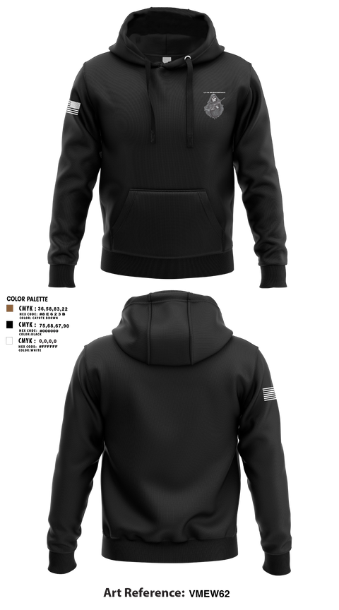 Hoodie, 1/3 CR Reconnaissance, , Teamtime, Team time, sublimation, custom sports apparel, team uniforms, spirit wear, spiritwear, sports uniforms, custom shirts, team store, custom team store, fundraiser sports, apparel fundraiser