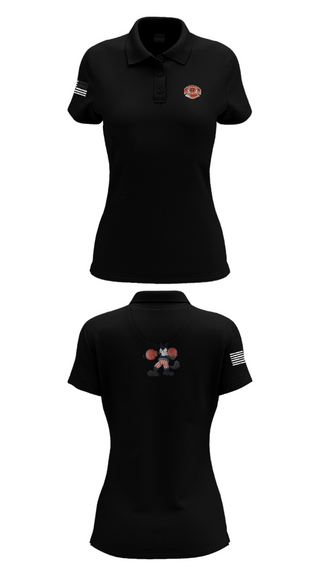 Women's Short Sleeve Performance Polo, Station 17, Fire Department, Teamtime, Team time, sublimation, custom sports apparel, team uniforms, spirit wear, spiritwear, sports uniforms, custom shirts, team store, custom team store, fundraiser sports, apparel fundraiser