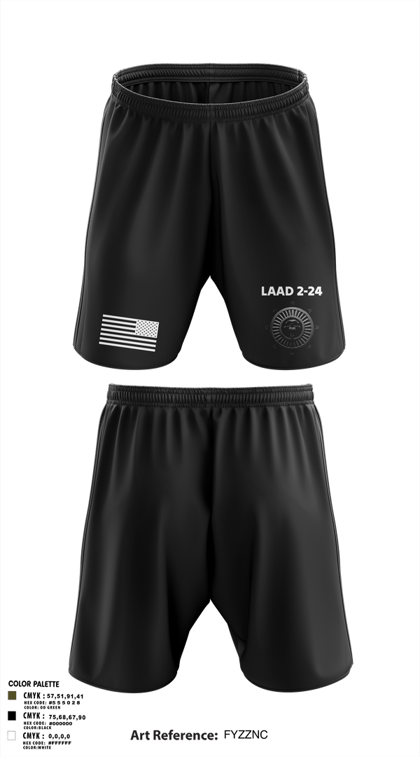 Athletic Shorts With Pockets, Laad 2-24, Marines, Teamtime, Team time, sublimation, custom sports apparel, team uniforms, spirit wear, spiritwear, sports uniforms, custom shirts, team store, custom team store, fundraiser sports, apparel fundraiser
