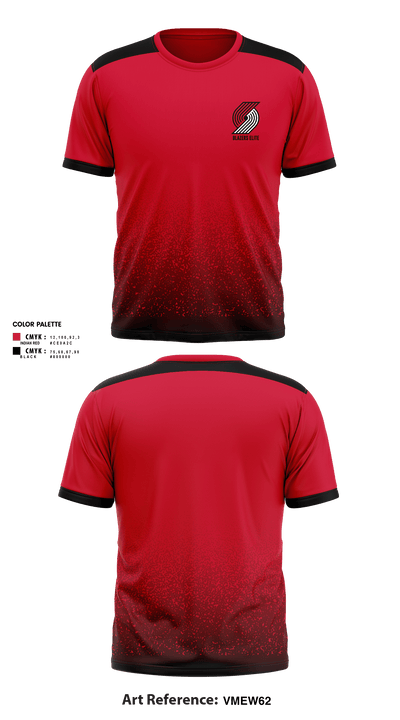 Blazers elite 55481692 Short Sleeve Performance Shirt - 1