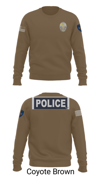 Miami Police Department 88232990 Crew Neck Sweatshirt - 5