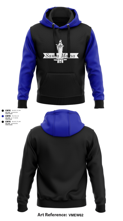 Hoodie, Santa Maria, Men's Soccer, Teamtime, Team time, sublimation, custom sports apparel, team uniforms, spirit wear, spiritwear, sports uniforms, custom shirts, team store, custom team store, fundraiser sports, apparel fundraiser