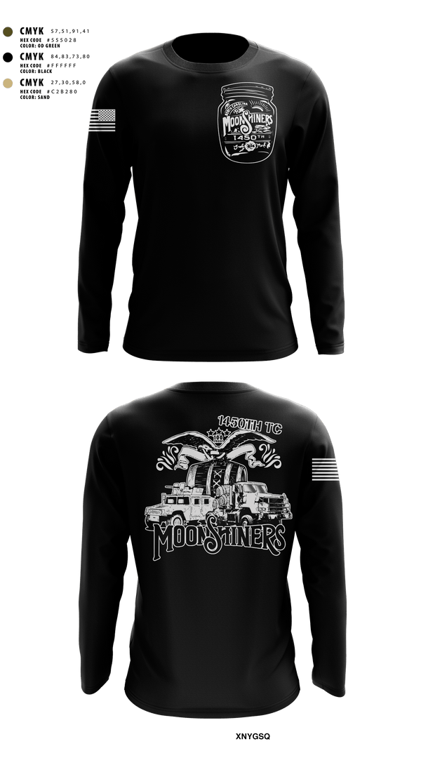 Long Sleeve Performance Shirt, 1450th TC, Army, Teamtime, Team time, sublimation, custom sports apparel, team uniforms, spirit wear, spiritwear, sports uniforms, custom shirts, team store, custom team store, fundraiser sports, apparel fundraiser