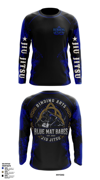 Binding Arts Jiu Jitsu 87523355 Long Sleeve Rash Guard Shirt - 6