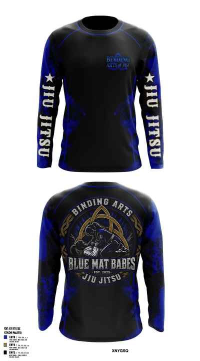 Binding Arts Jiu Jitsu 87523355 Long Sleeve Rash Guard Shirt - 6