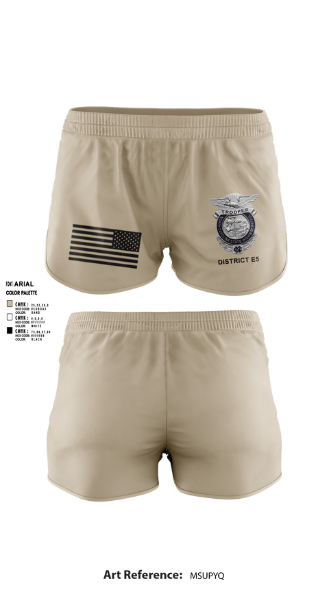 Ranger Panties, District E5, Police, Teamtime, Team time, sublimation, custom sports apparel, team uniforms, spirit wear, spiritwear, sports uniforms, custom shirts, team store, custom team store, fundraiser sports, apparel fundraiser