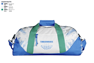 Duffle Bag, Timberwolves, Men's Basketball, Teamtime, Team time, sublimation, custom sports apparel, team uniforms, spirit wear, spiritwear, sports uniforms, custom shirts, team store, custom team store, fundraiser sports, apparel fundraiser