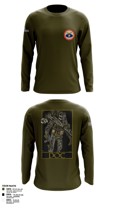 MCSFR RAS 3147834 Long Sleeve Performance Shirt - 1