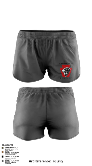 Ranger Panties, Charger Co. / 2-112th Infantry Battalion, National Guard, Teamtime, Team time, sublimation, custom sports apparel, team uniforms, spirit wear, spiritwear, sports uniforms, custom shirts, team store, custom team store, fundraiser sports, apparel fundraiser