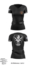 Erie police department 42261710 Women's Short Sleeve V-neck Shirt - 7