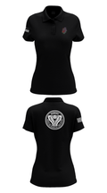 Red WarriorsCobras 84767379 Women's Short Sleeve Performance Polo  - 14
