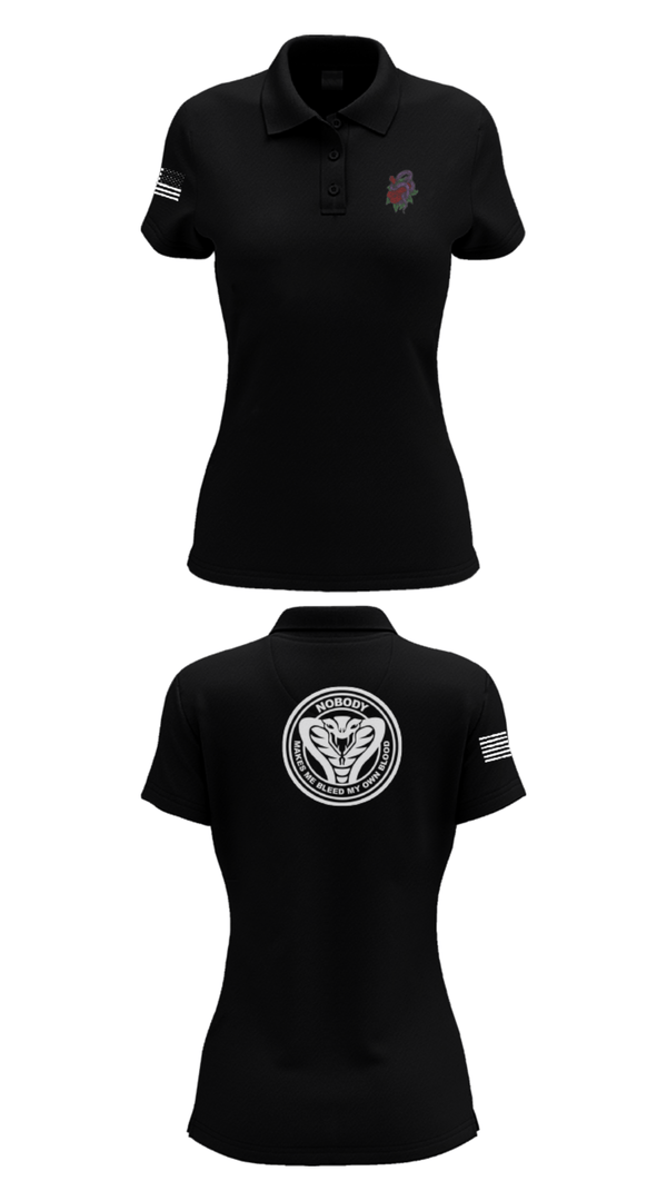 Women's Short Sleeve Performance Polo, CobrasCobras, Swimming, Teamtime, Team time, sublimation, custom sports apparel, team uniforms, spirit wear, spiritwear, sports uniforms, custom shirts, team store, custom team store, fundraiser sports, apparel fundraiser