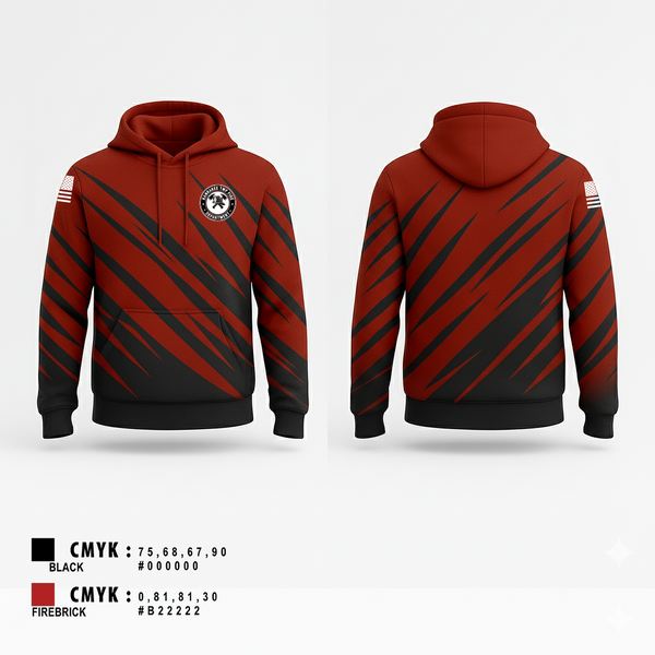 Hoodie, Kankakee Twp Fire, , Teamtime, Team time, sublimation, custom sports apparel, team uniforms, spirit wear, spiritwear, sports uniforms, custom shirts, team store, custom team store, fundraiser sports, apparel fundraiser