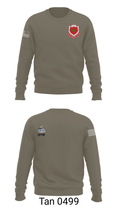 185th Engineer Support Company 57243184 Crew Neck Sweatshirt - 65