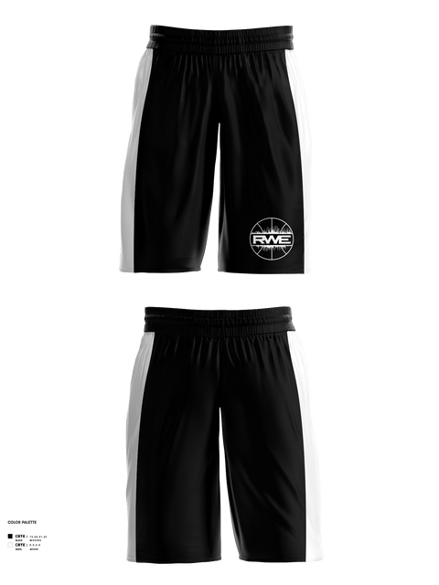 Mens Basketball Shorts, Rwe, Men's Basketball, Teamtime, Team time, sublimation, custom sports apparel, team uniforms, spirit wear, spiritwear, sports uniforms, custom shirts, team store, custom team store, fundraiser sports, apparel fundraiser