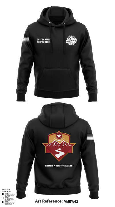 Fort Bliss DENTAC 45605501 Hoodie - 94