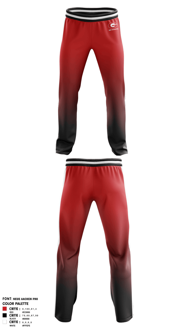 Sweatpants, Greenville Senior High School Swimming, Swimming, Teamtime, Team time, sublimation, custom sports apparel, team uniforms, spirit wear, spiritwear, sports uniforms, custom shirts, team store, custom team store, fundraiser sports, apparel fundraiser