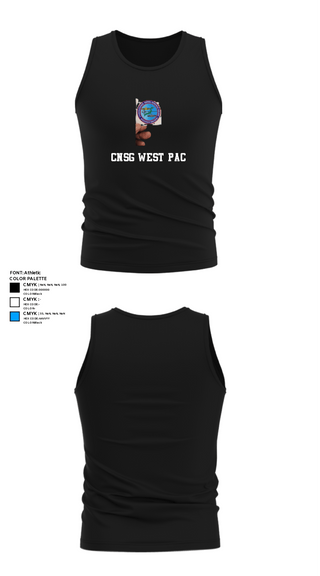 Tank Top, CNSG WEST PAC, , Teamtime, Team time, sublimation, custom sports apparel, team uniforms, spirit wear, spiritwear, sports uniforms, custom shirts, team store, custom team store, fundraiser sports, apparel fundraiser