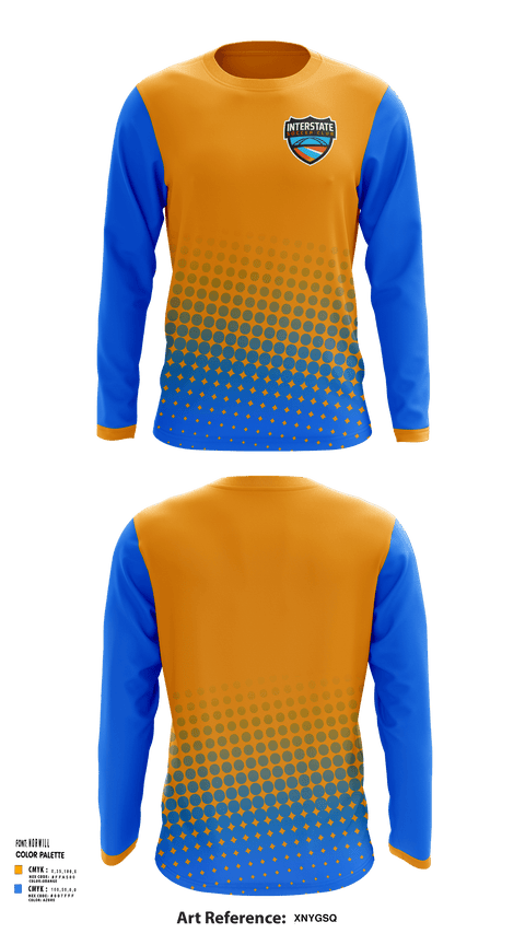 Long Sleeve Performance Shirt, Interstate Soccer Club, Men's Soccer, Teamtime, Team time, sublimation, custom sports apparel, team uniforms, spirit wear, spiritwear, sports uniforms, custom shirts, team store, custom team store, fundraiser sports, apparel fundraiser
