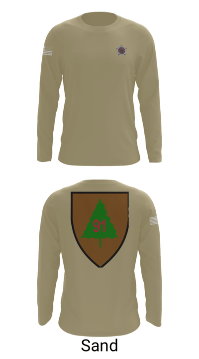 4-361st OC/T 3929267 Long Sleeve Performance Shirt - 86