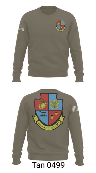 Crew Neck Sweatshirt, 1st Anglico, , Teamtime, Team time, sublimation, custom sports apparel, team uniforms, spirit wear, spiritwear, sports uniforms, custom shirts, team store, custom team store, fundraiser sports, apparel fundraiser