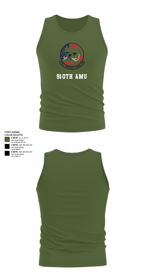 Tank Top, 910th AMU, Air Force, Teamtime, Team time, sublimation, custom sports apparel, team uniforms, spirit wear, spiritwear, sports uniforms, custom shirts, team store, custom team store, fundraiser sports, apparel fundraiser