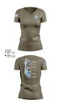 DINFOS (Defense Information School) 29284303 Women's Short Sleeve V-neck Shirt - 4